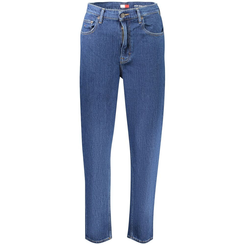 Tommy Hilfiger Blu Cotton Women Jeans