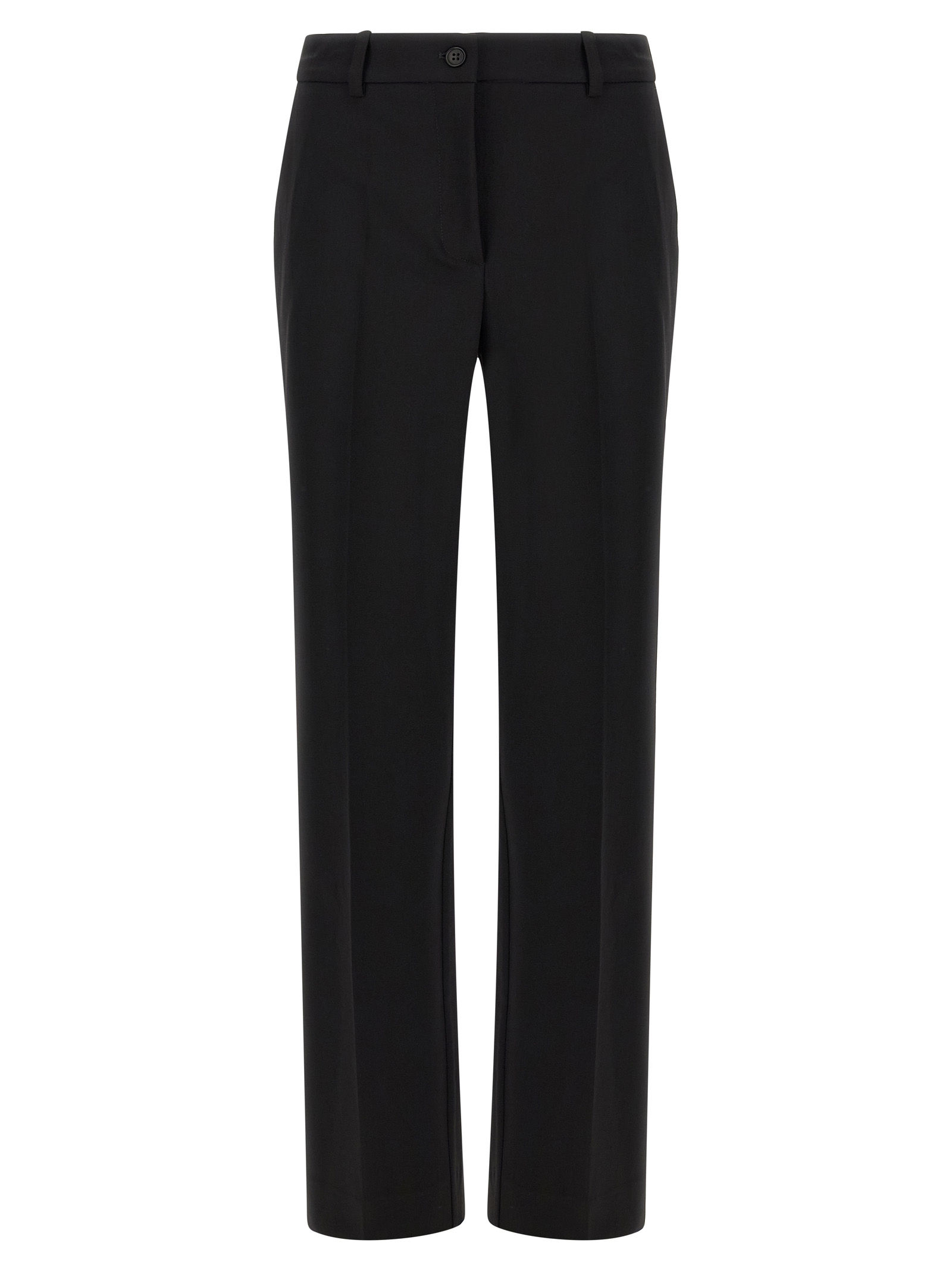P.A.R.O.S.H. Black Virgin Wool Dress Pants