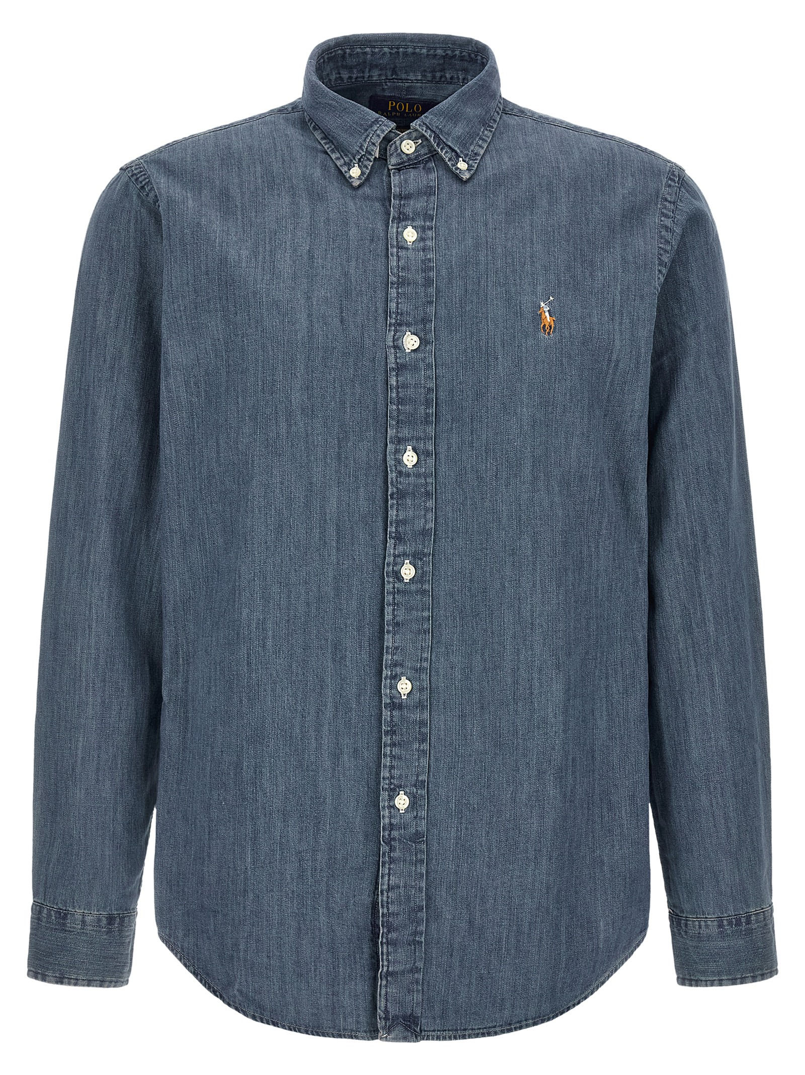 Polo Ralph Lauren Blue Cotton Shirt