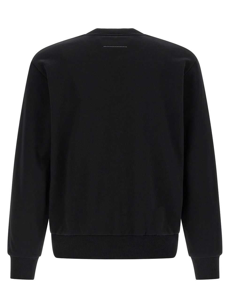 MM6 Maison Margiela Black Cotton Sweatshirt