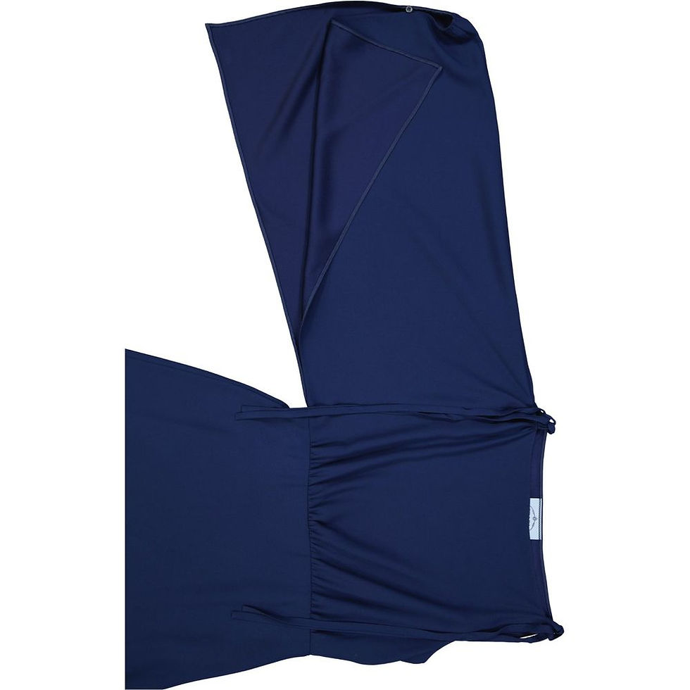 Thumbnail: Prada Blue Acetate Cocktail Dress