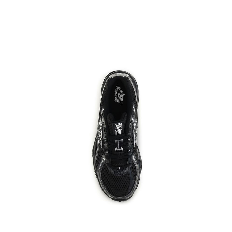 Miniatura: New Balance Black Polyamide Athletic Sneakers