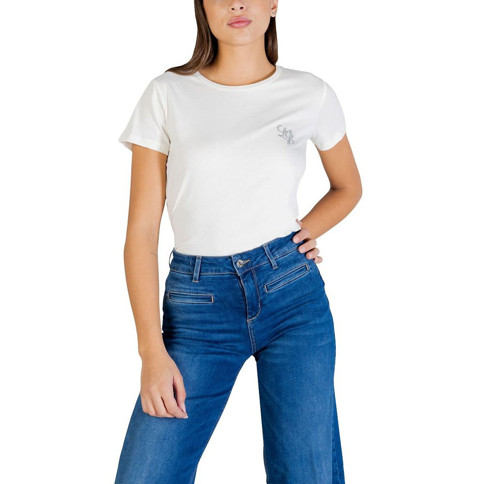 Thumbnail: Liu Jo White Cotton T-Shirt