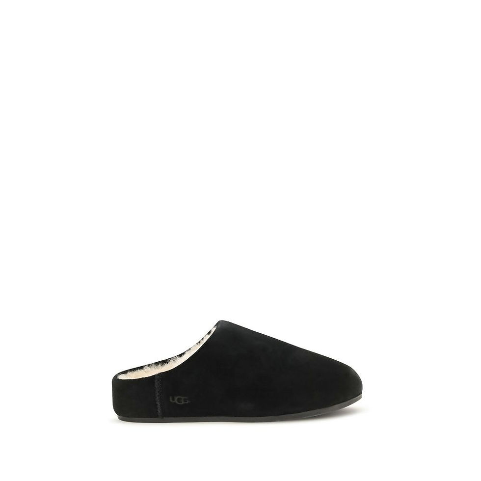Miniatura: UGG Black Leather Mules