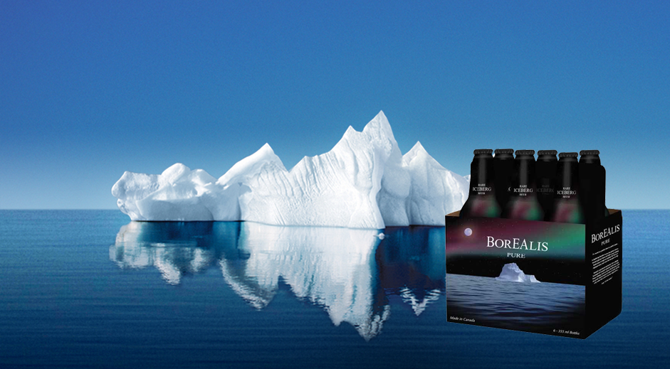 Thumbnail: Borealis Rare Iceberg Beer 24X355 ML Btl