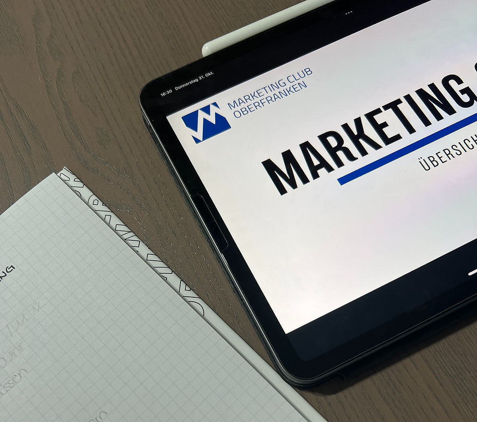 Außerordentliche Mitgliederversammlung des Marketing Club Oberfranken e.V.