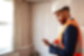 Man inspecting a property