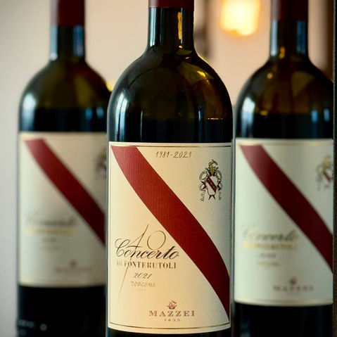 Mazzei's Concerto: a vertical tasting