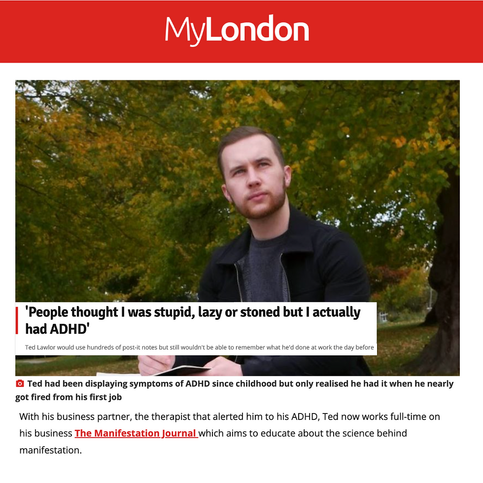 ADHD Life Coach in MyLondon News