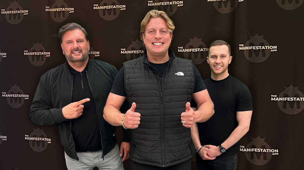 Tom Skinner launches The Manifestation App with Robert Hisee and Ted Lawlor