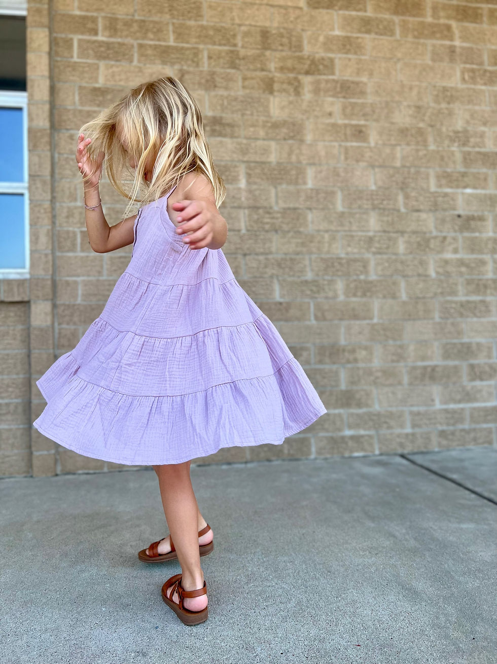 Thumbnail: Purple Linen Dress