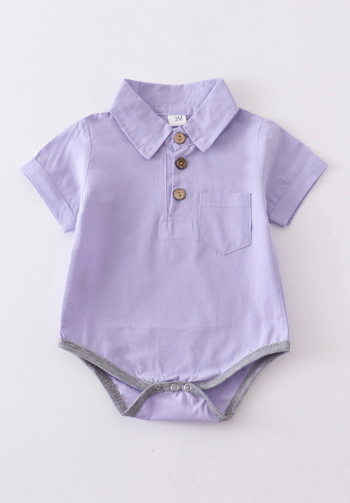Lavender Button Shirt
