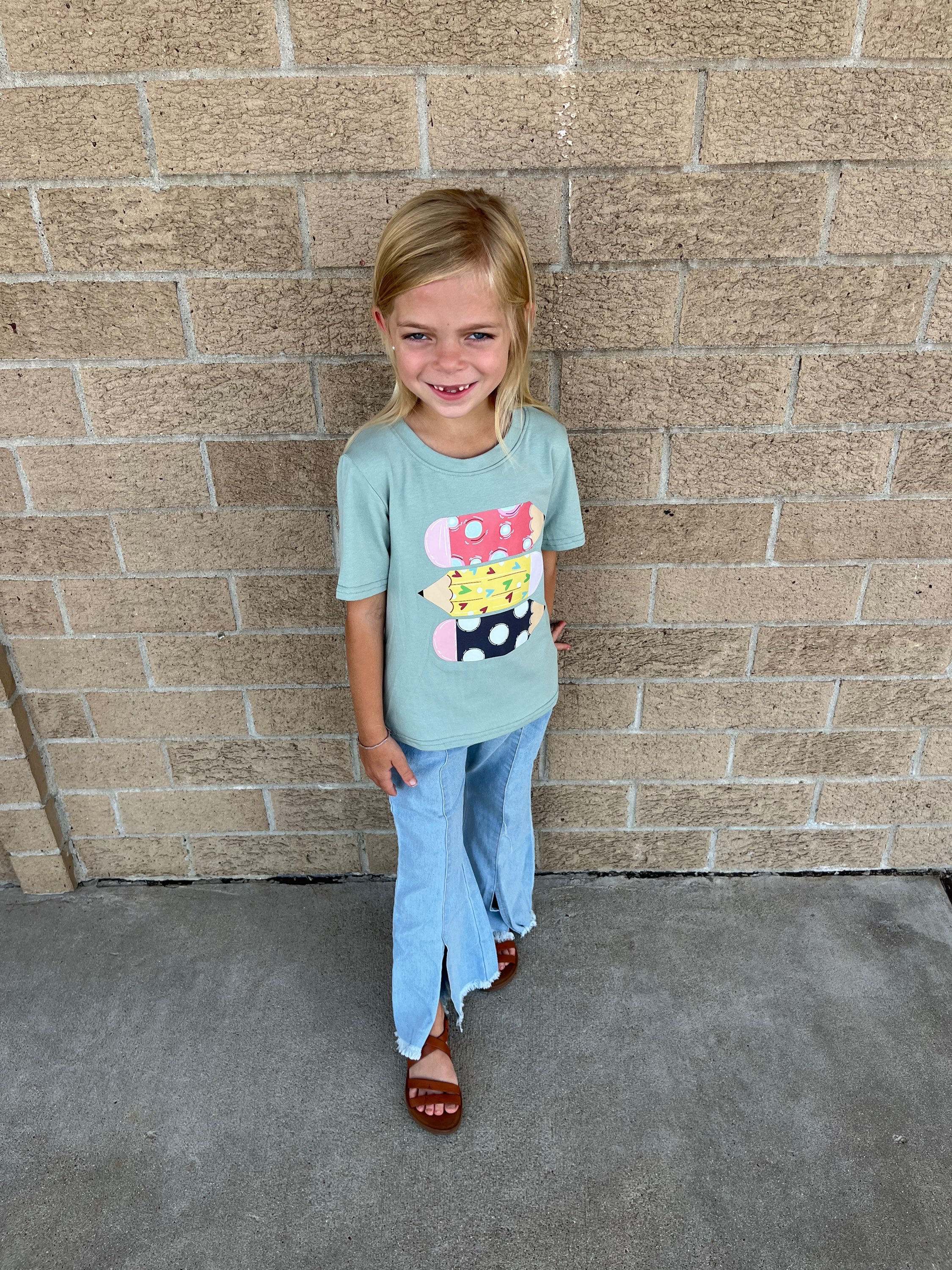Girls Flare Jeans