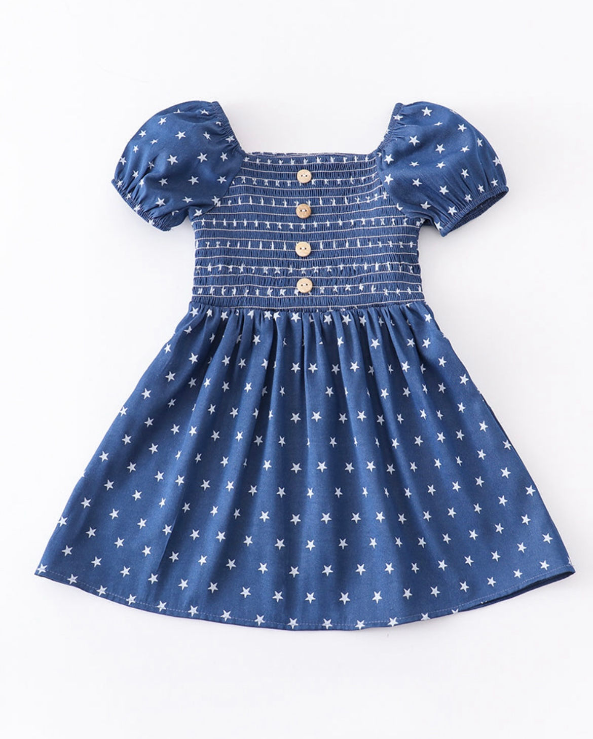Smocked Star Dress