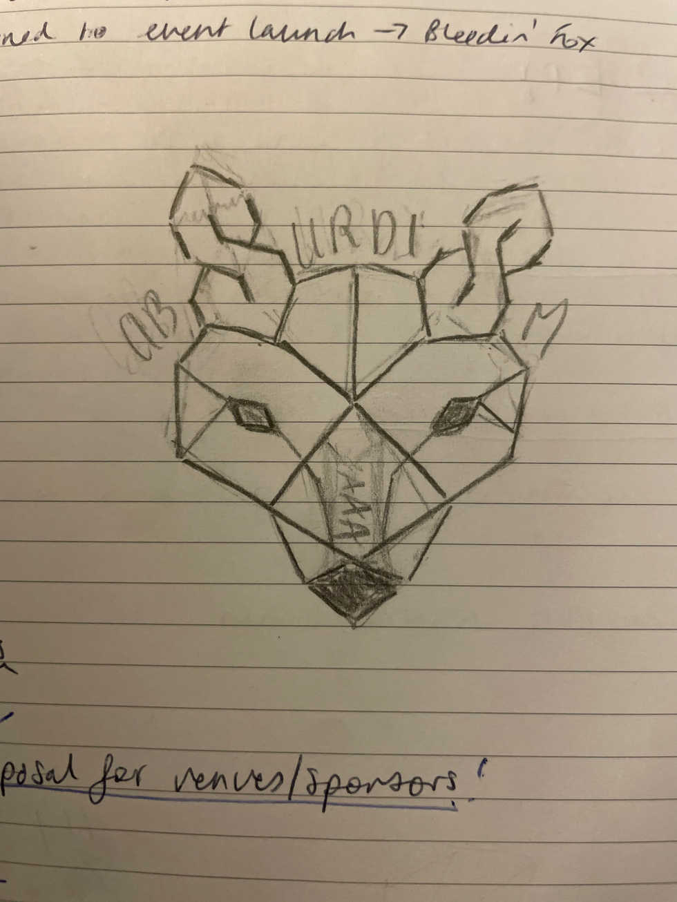 Cafe Drawing of Logo