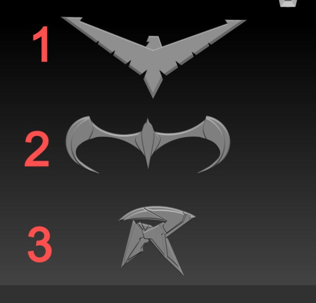 Robin|Nightwing rangs x5