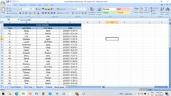 Excel Output - Order Details