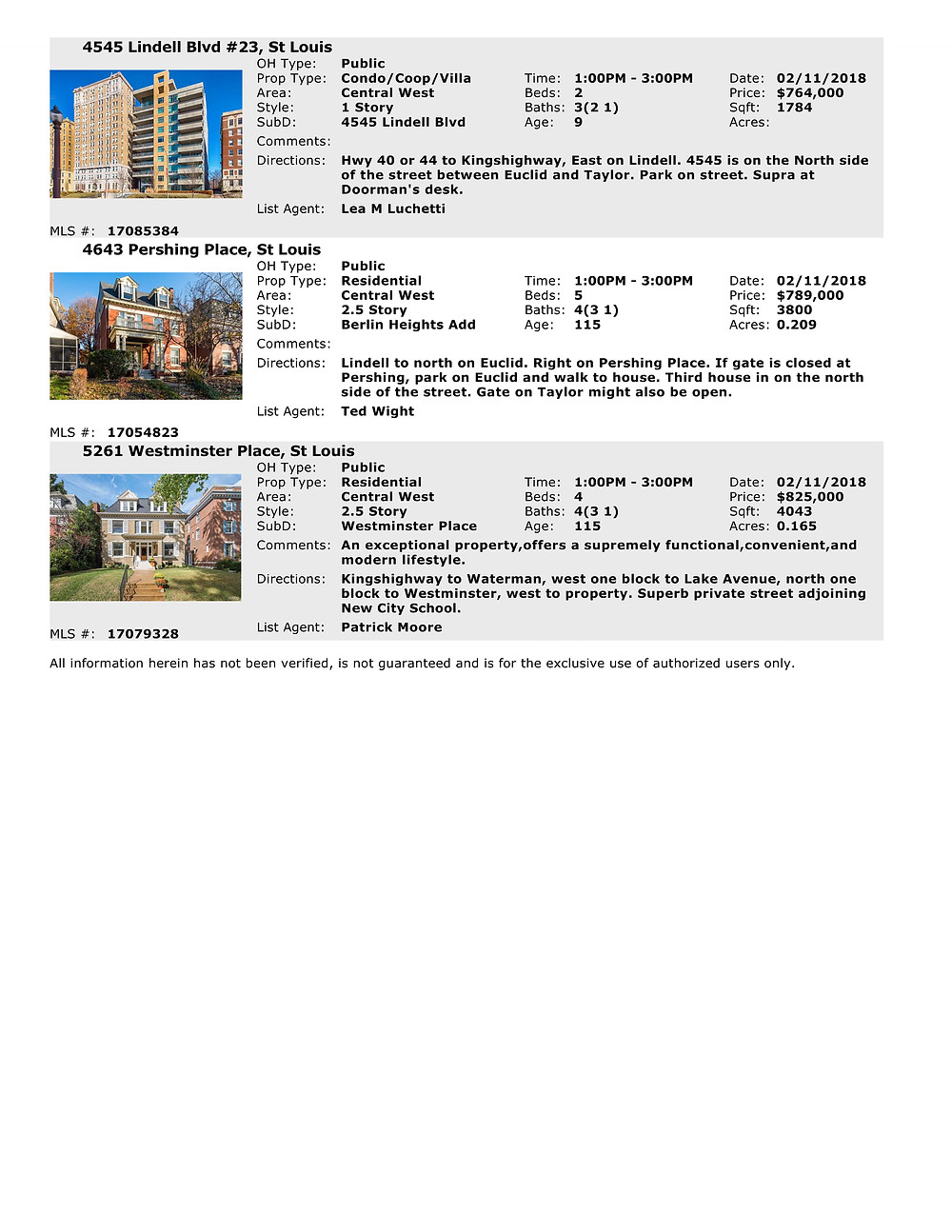CWE OPEN HOUSES 2.11.18