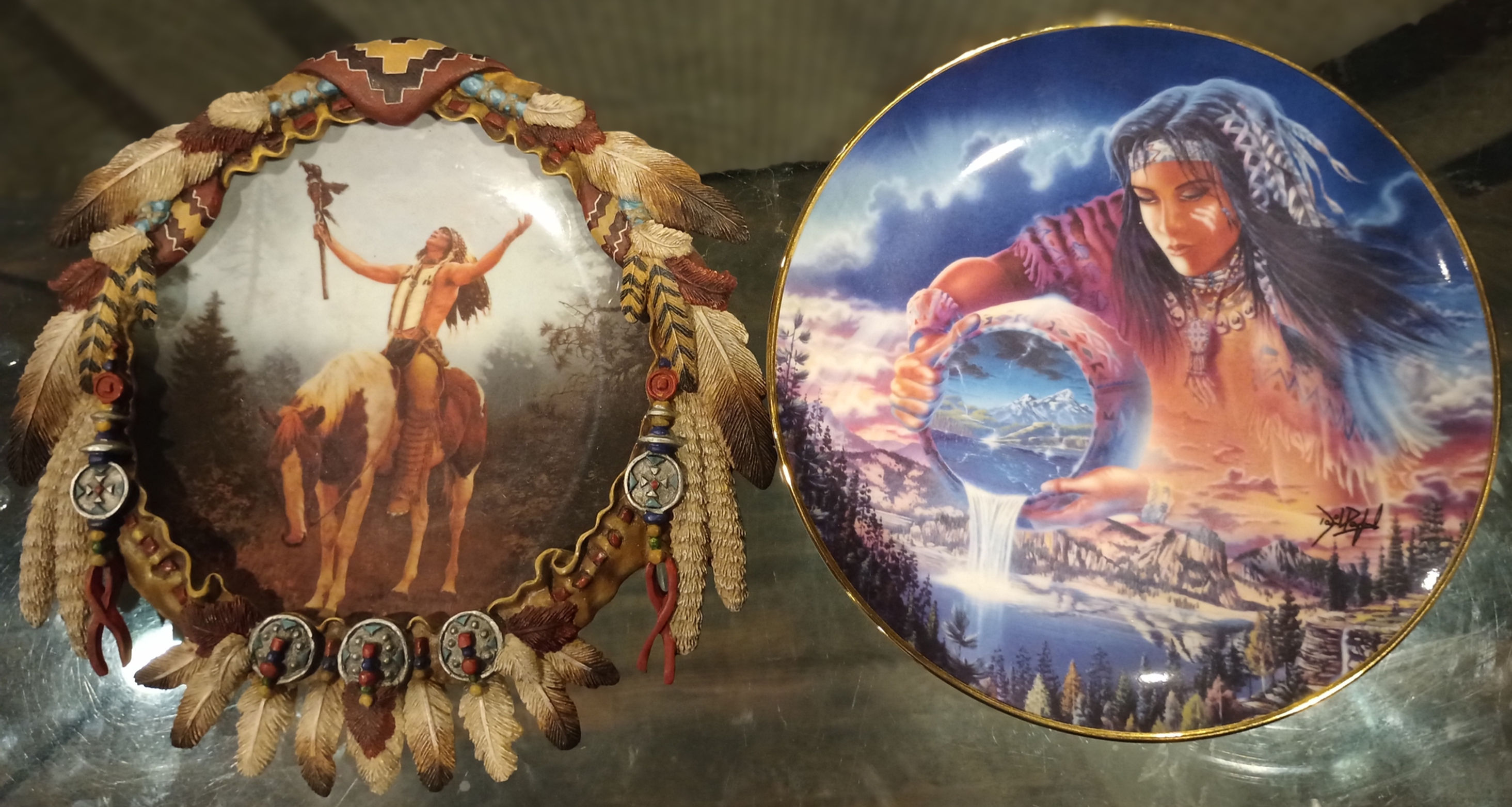 "Deliverance" and "The Water of Life" Collector's Plate