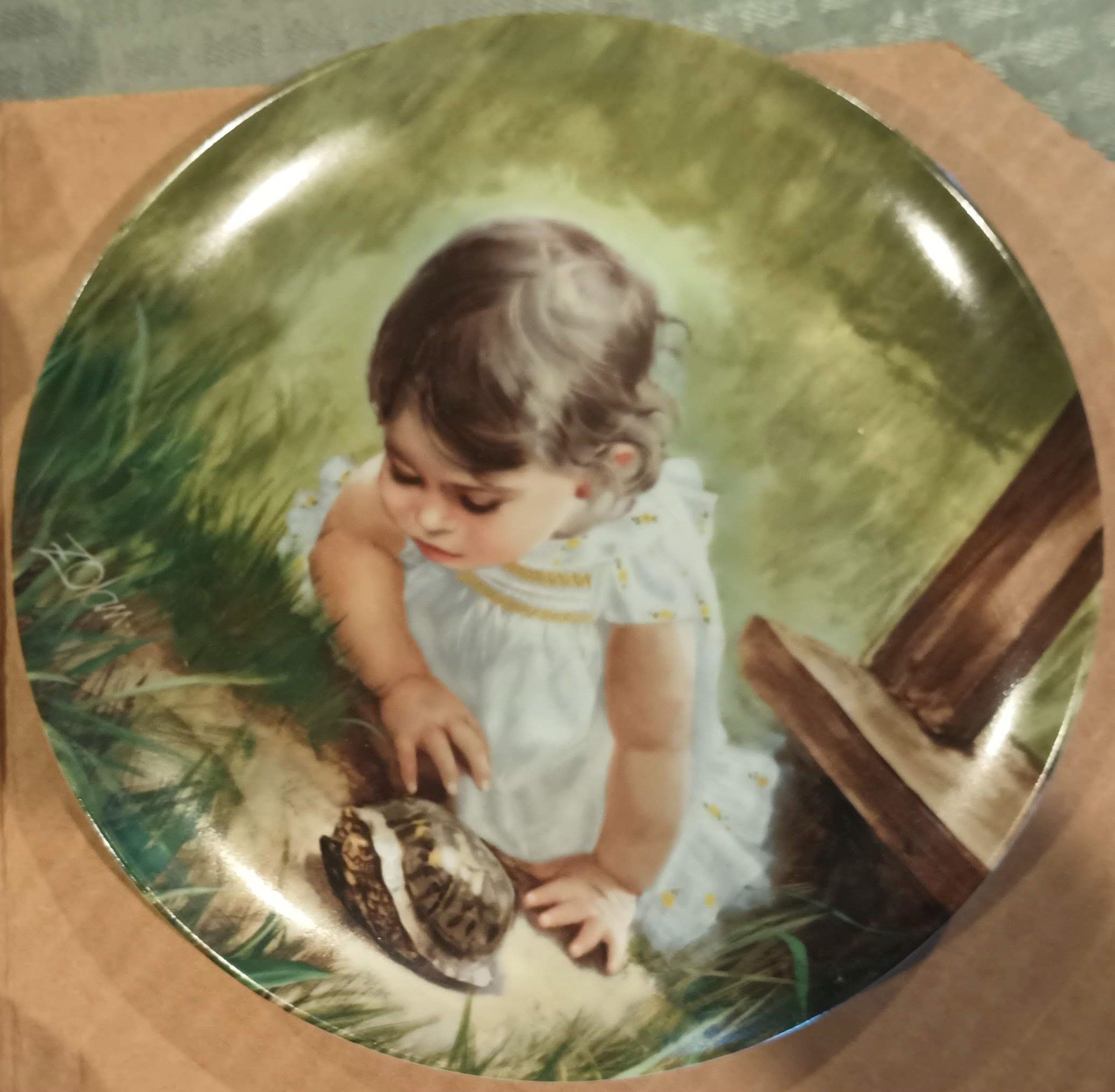 2 Numbered Collector's plates: 1986 Backyard Discovery and Taste Test