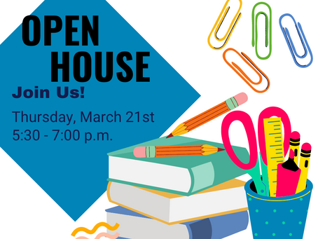 Come see us tomorrow evening!!