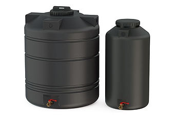 Geelong black rainwater tanks
