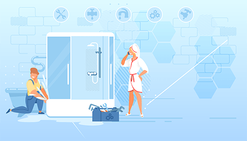 Mildura plumber fixing an bathroom leak