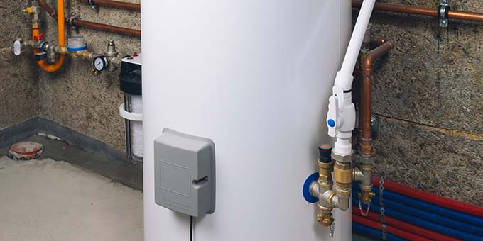 Hot water system installed wide