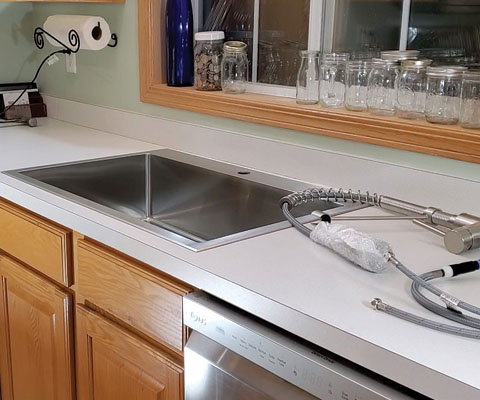 Kitchen Plumbing Services - Kitchen Sink