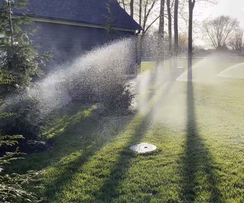 Outdoor Plumbing Services - Sprinkler System