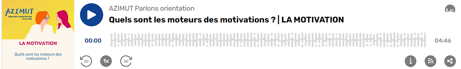 Podcast écrit par Catherine Chabin pour mettre à jour les moteurs de motivation du jeune