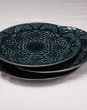 Source Kitchen Retro Dinner Plate