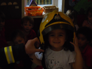 A Fireman in the building...
