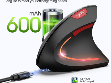 The Benefits of Using a Wireless Vertical Ergonomic Mouse for Comfort and Productivity