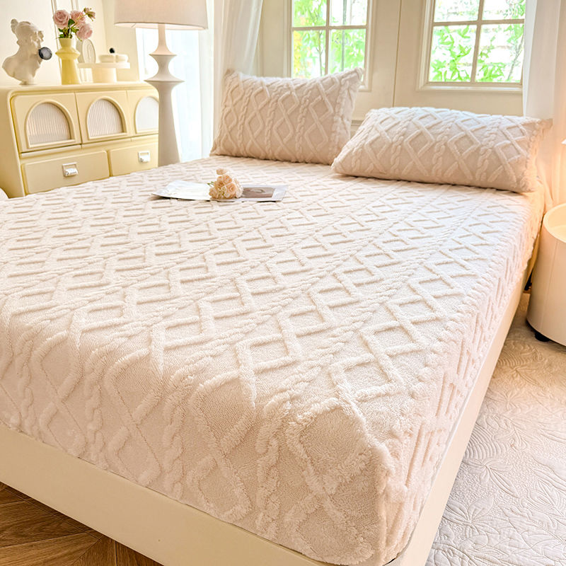 Thumbnail: CloudNest Fleece Fitted Sheet