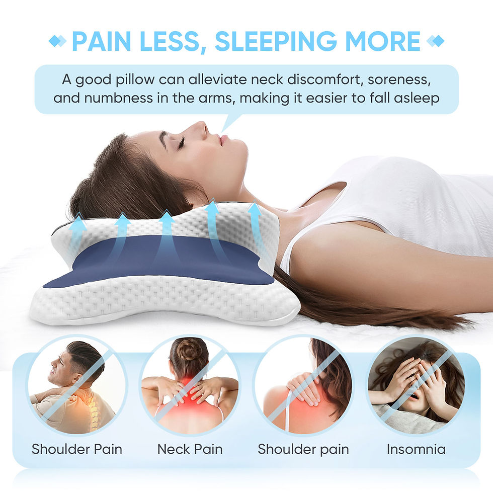 Thumbnail: "Pillow Smart Cervical Orthopedic  – Ergonomic Spine Support, Pain Relief"