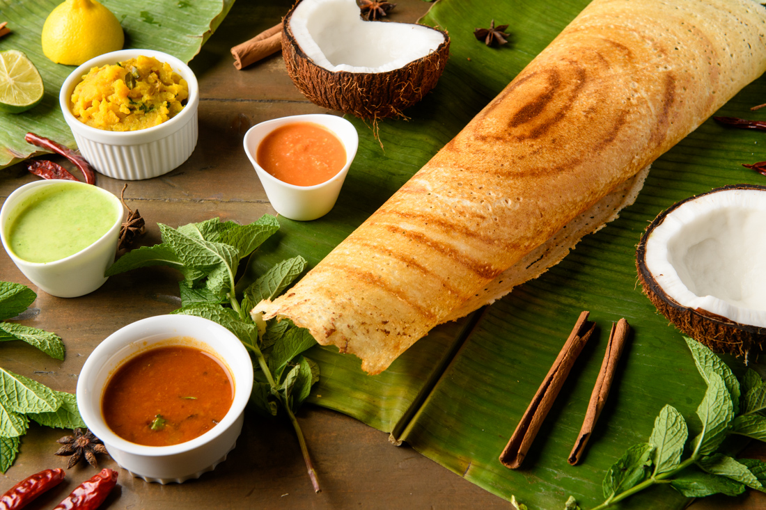 Arranged Food and Objects