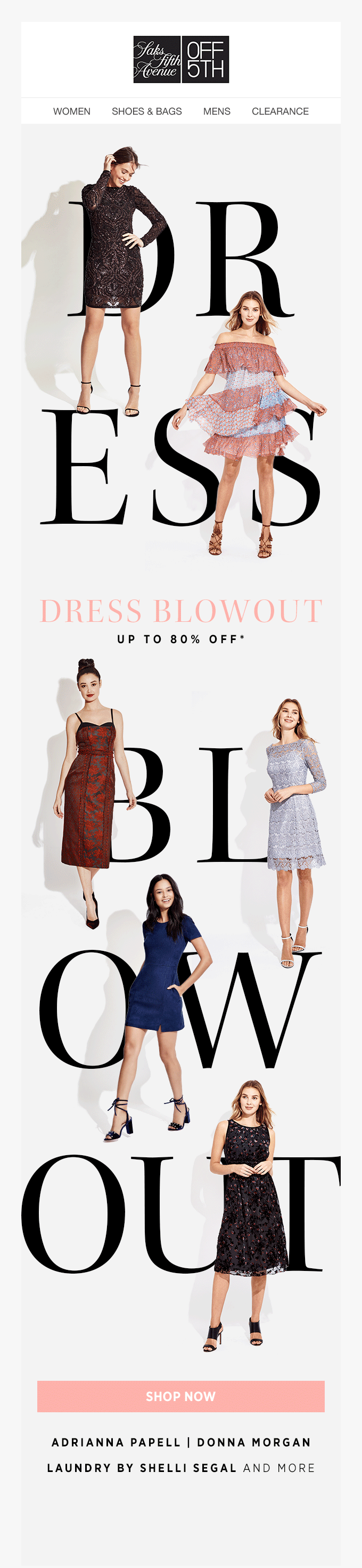 Dress Blowout