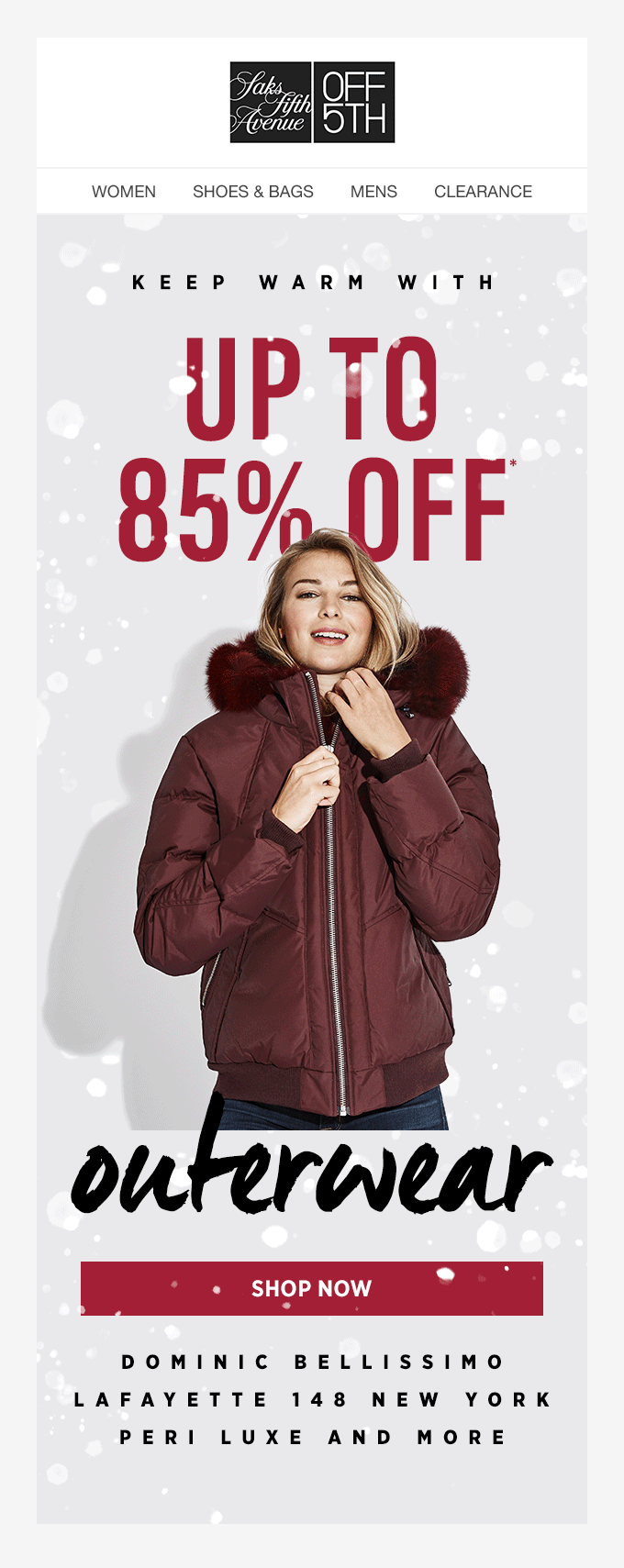 Outerwear Blowout