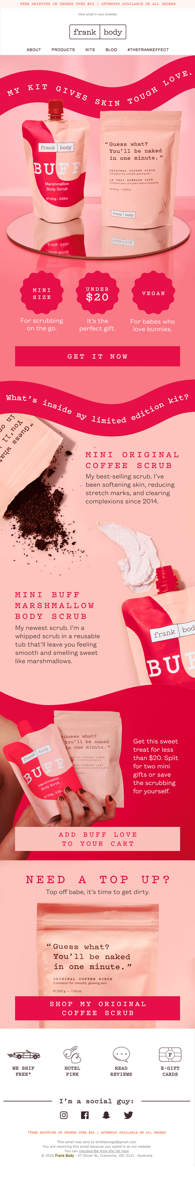 Holiday Buff Love Kit EDM