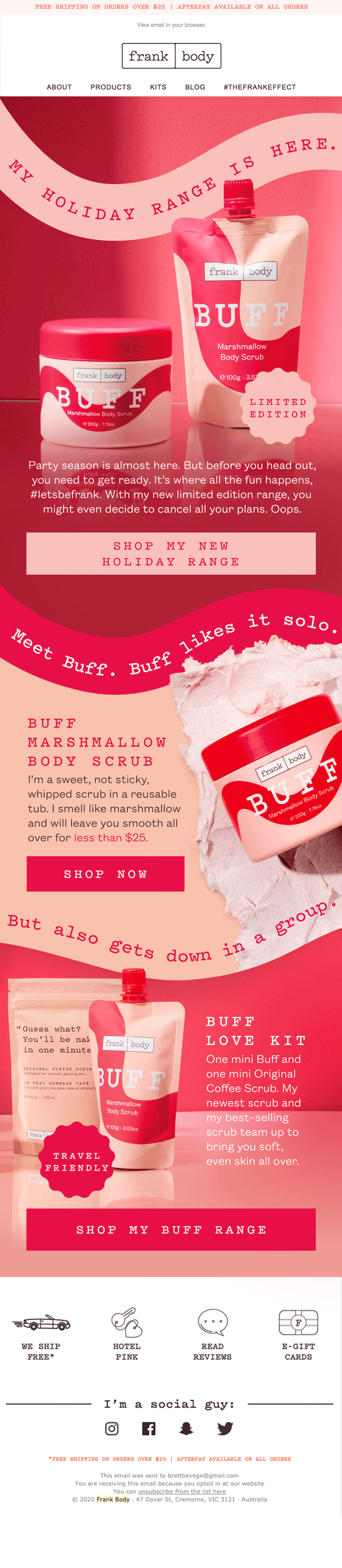 Holiday Launch Canada