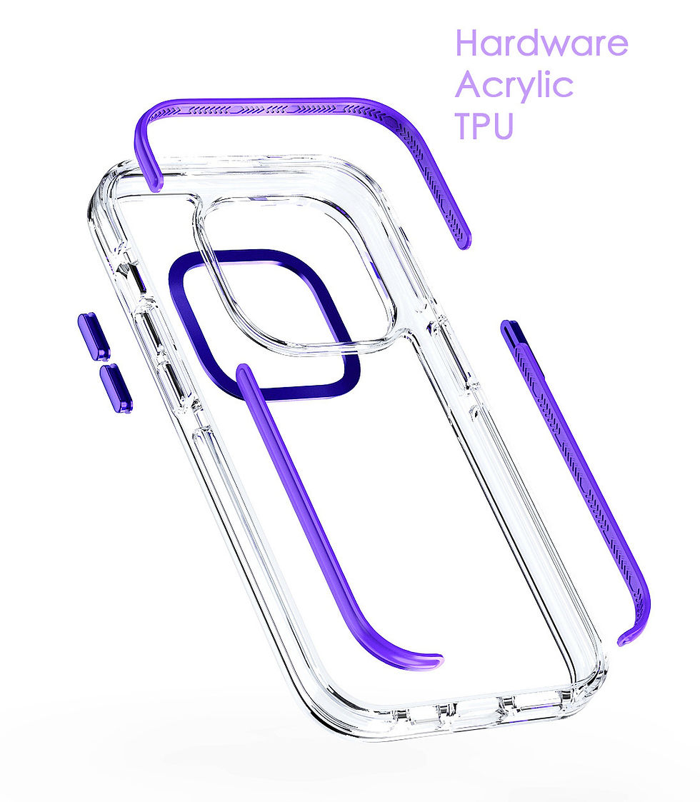 Thumbnail: Phone 16 series Acrylic clear Case,  Shockproof Military-Grade Protection