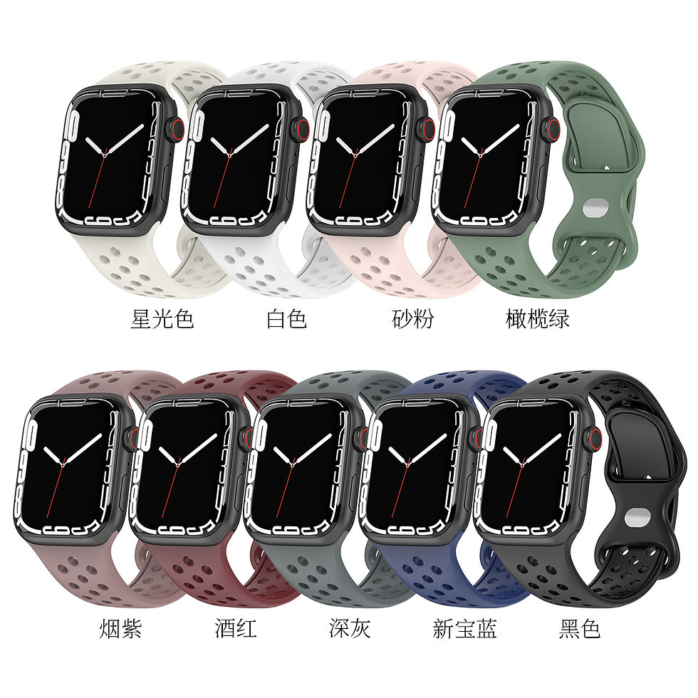 Hole Silicone Band for Apple Watch Ultra