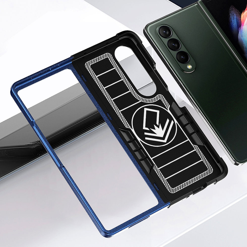 Thumbnail: Samsung Galaxy Z Fold 4 Case with 360°Ring Magnetic Kickstan heavy duty Case