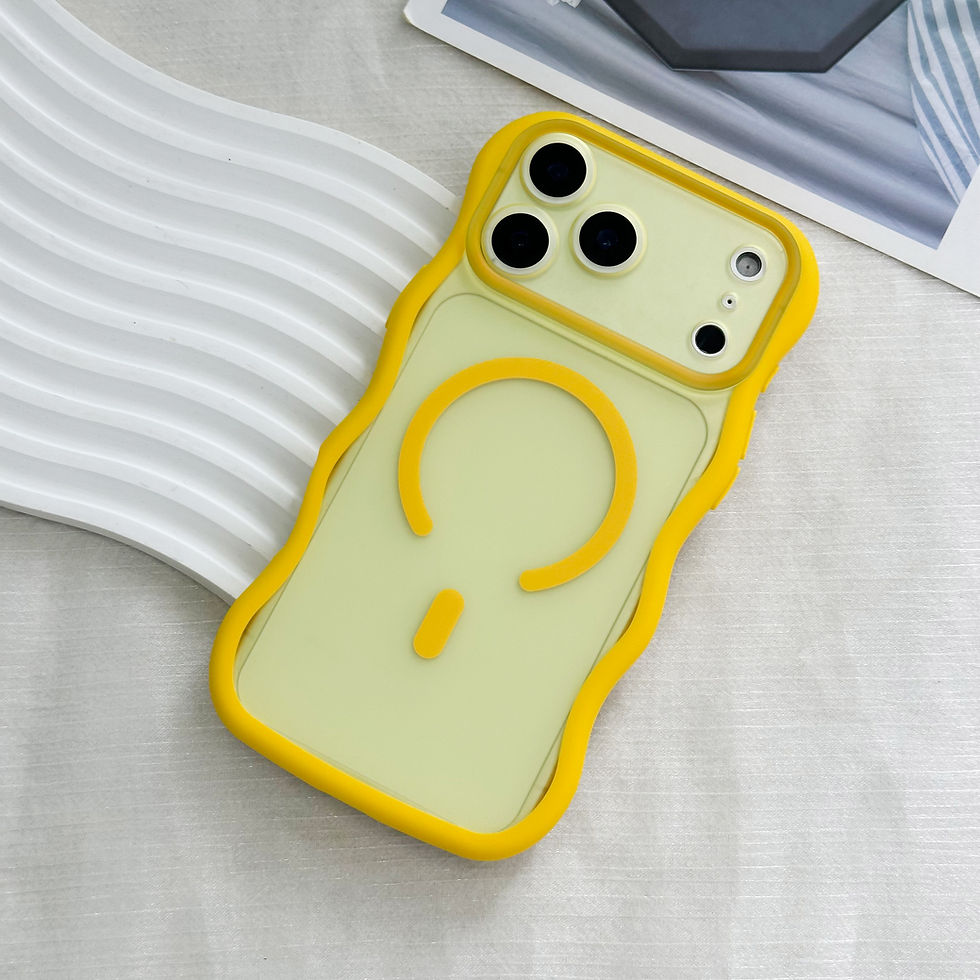 Thumbnail: Suitable for iPhone 17 Pro Max anti-drop matte wave magnetic phone case