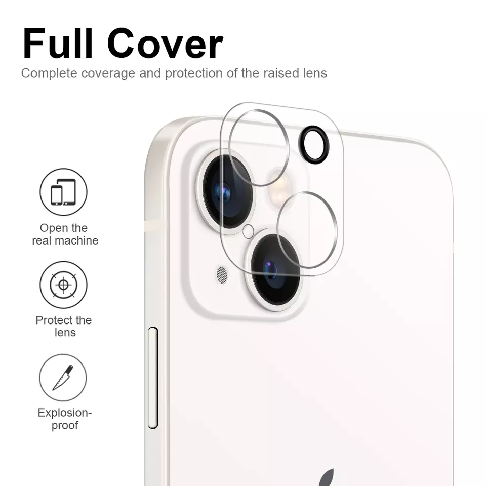 Thumbnail: Camera Lens Protector Tempered Glass for iPhone 16 Pro