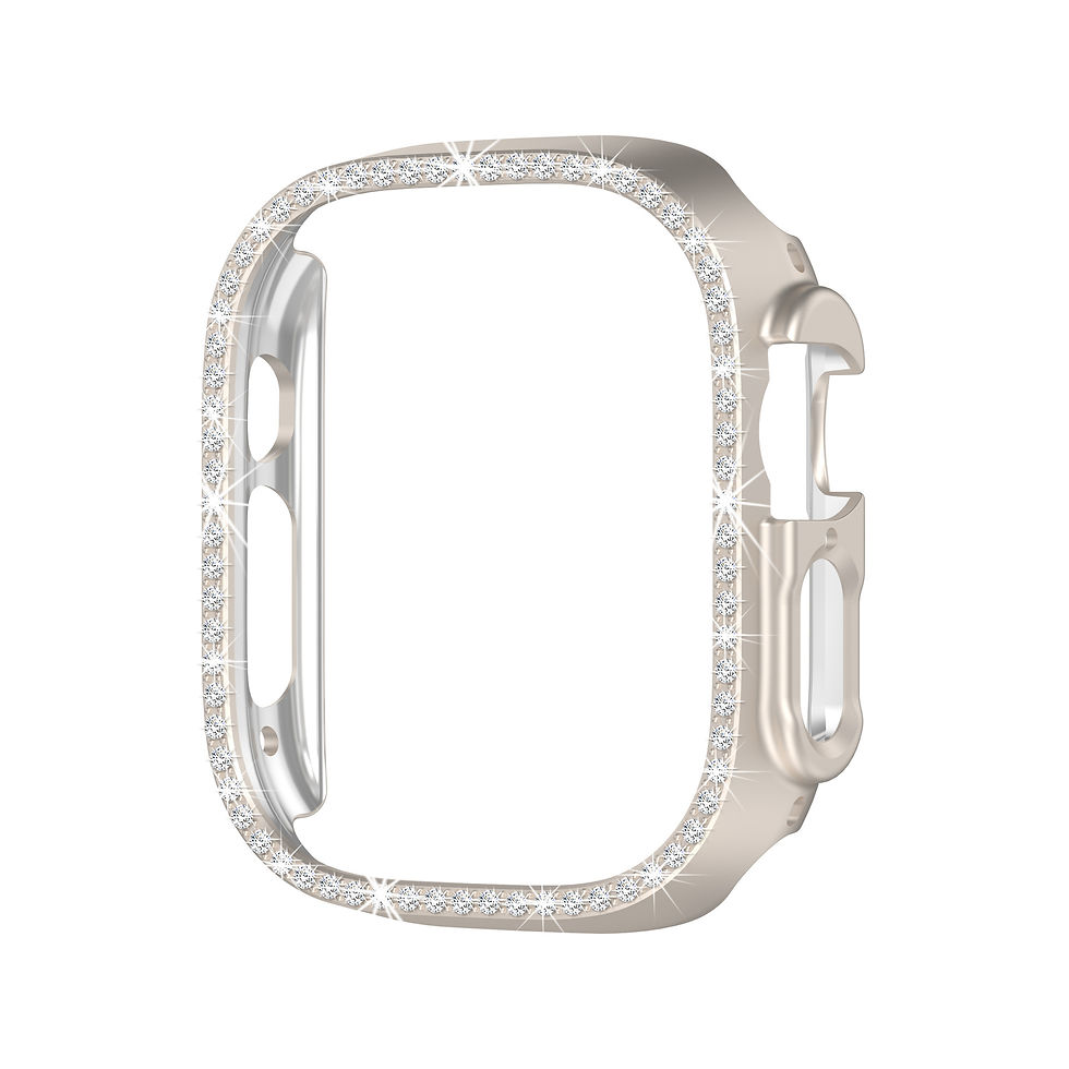 Thumbnail: Single Row Diamond PC Case for Apple Watch Ultra