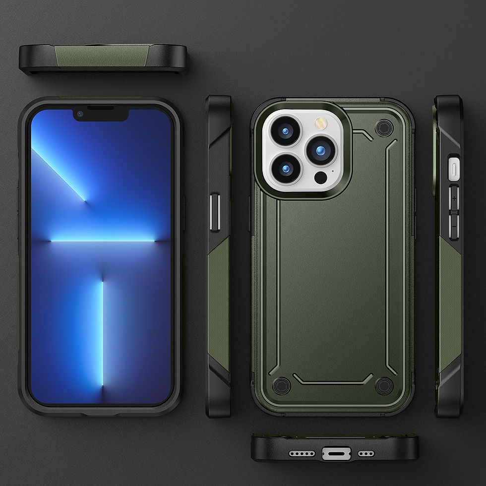 Thumbnail: iPhone 14 series Heavy Duty case Military Grade Shockproof