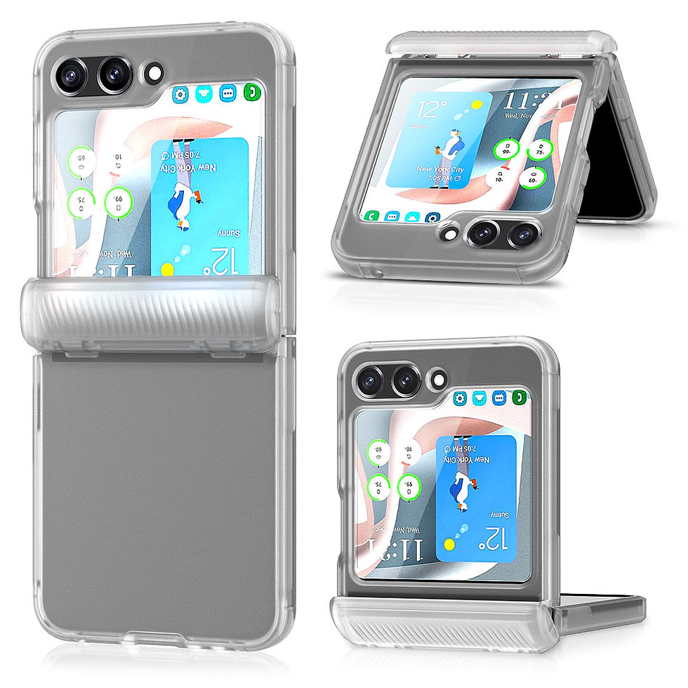 Thumbnail: Samsung Galaxy Z Flip 5 Case with Hinge Protection, Shockproof Case