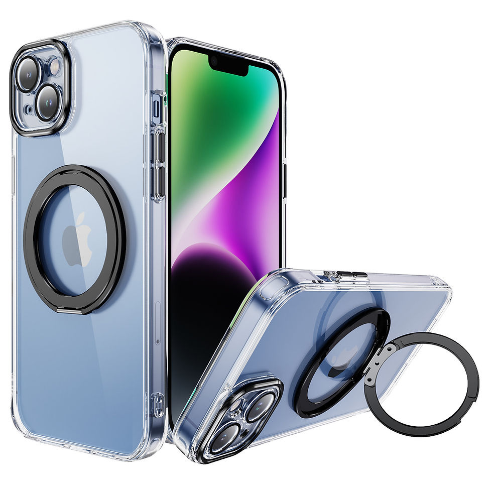 Thumbnail: iPhone 15 Pro Case with Magnetic Invisible Stand Shockproof cover